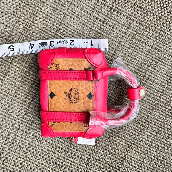 MCM Red and Tan mini Bag - Picture 12 of 13